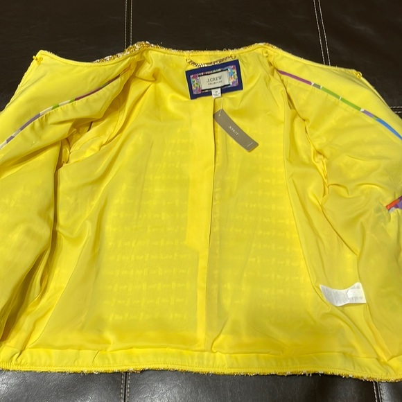 Collection lady jacket in English golden tweed - Picture 8 of 16